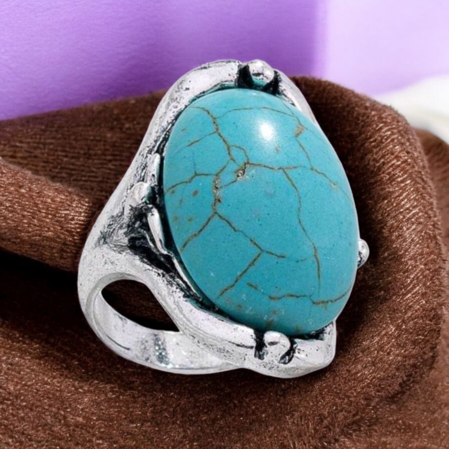 As Solid As A Stone Size 8 Fashion Ring