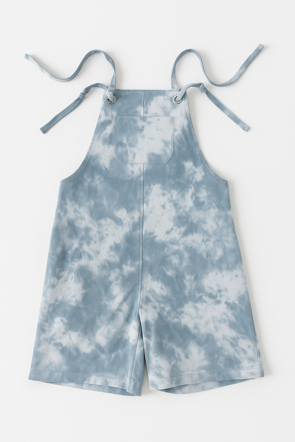 Sea Breeze Tie-Dye Overalls