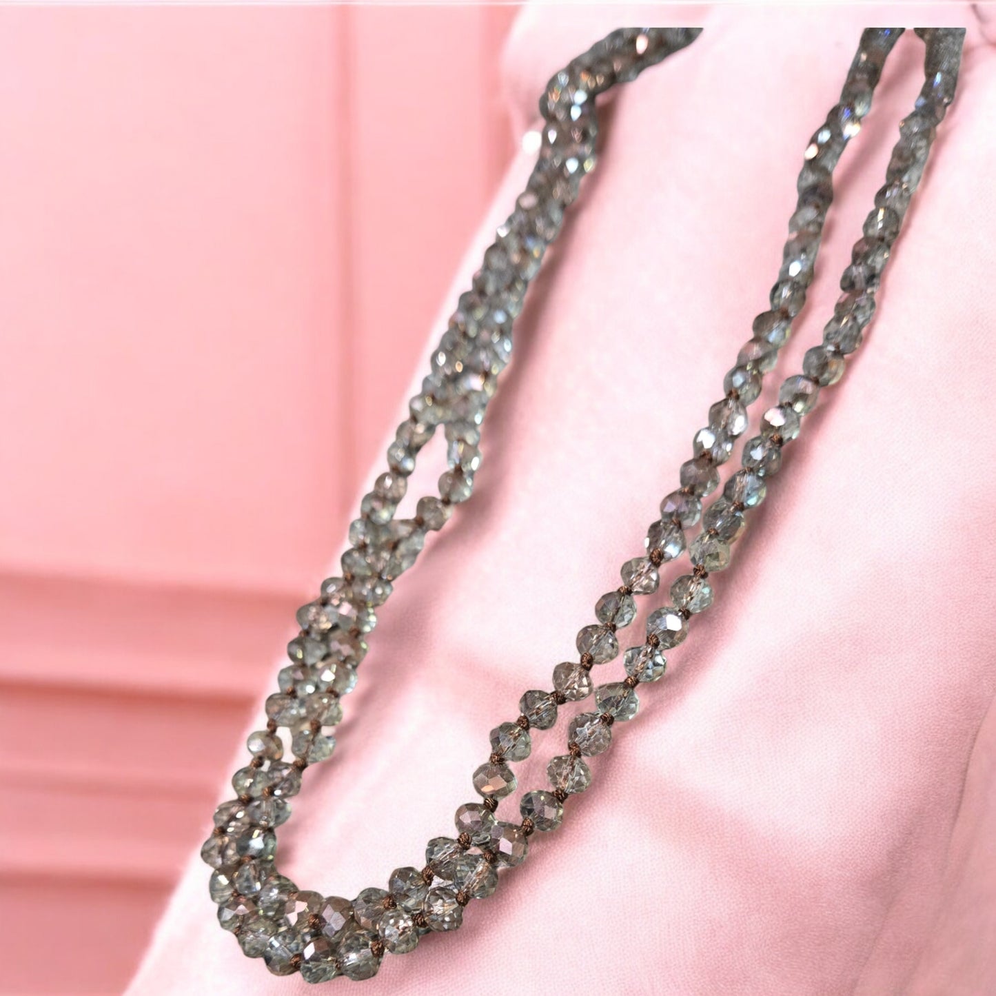 Essential Glass Bead Long Strand Necklaces