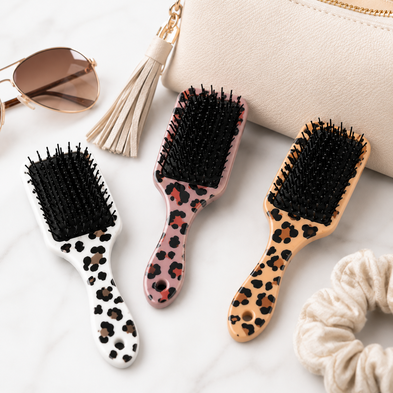 Wild Mane Purse Brush | Compact Detangling Hair Brush