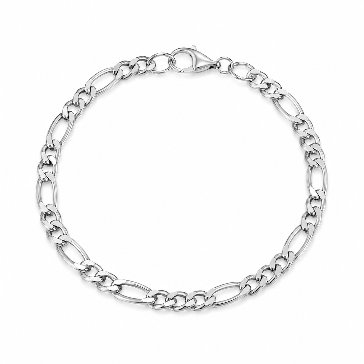 Everyday Figaro Chain Bracelet