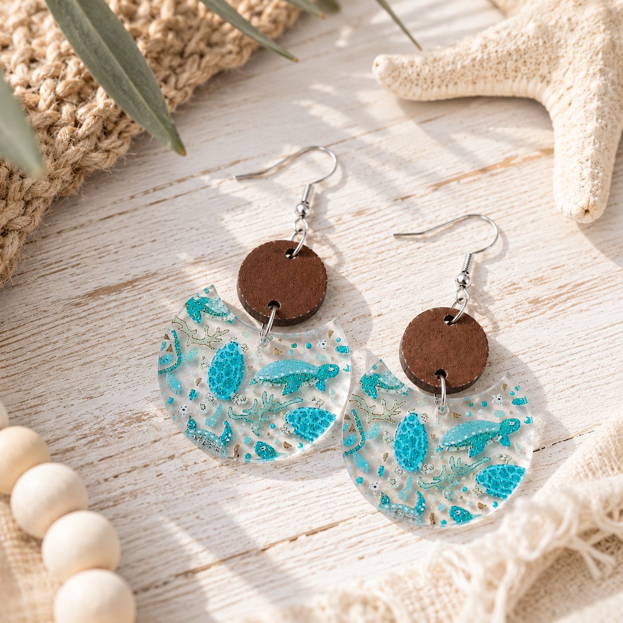 Take Me to The Beach Earrings