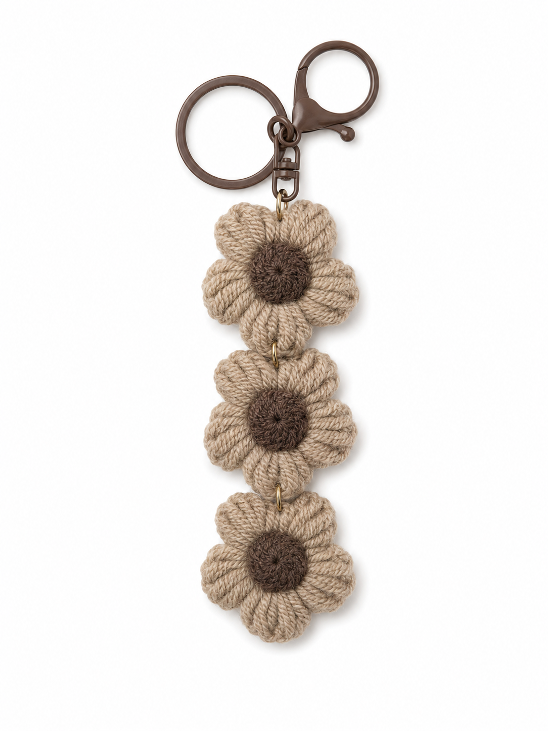 Bloom & Go Crochet Daisy Charm