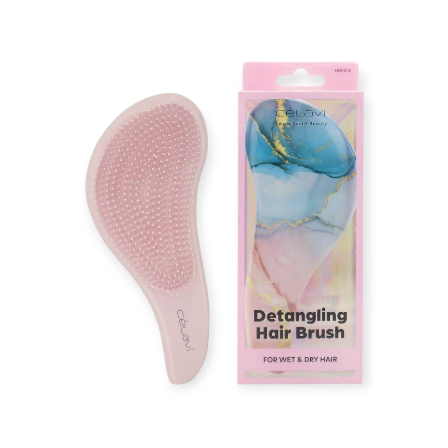 Wet Or Dry Compact Size Detangling Brush