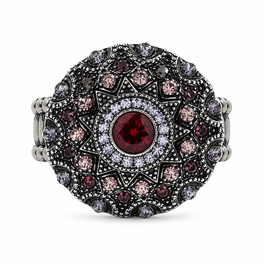 Midnight Rodeo Halo Statement Ring
