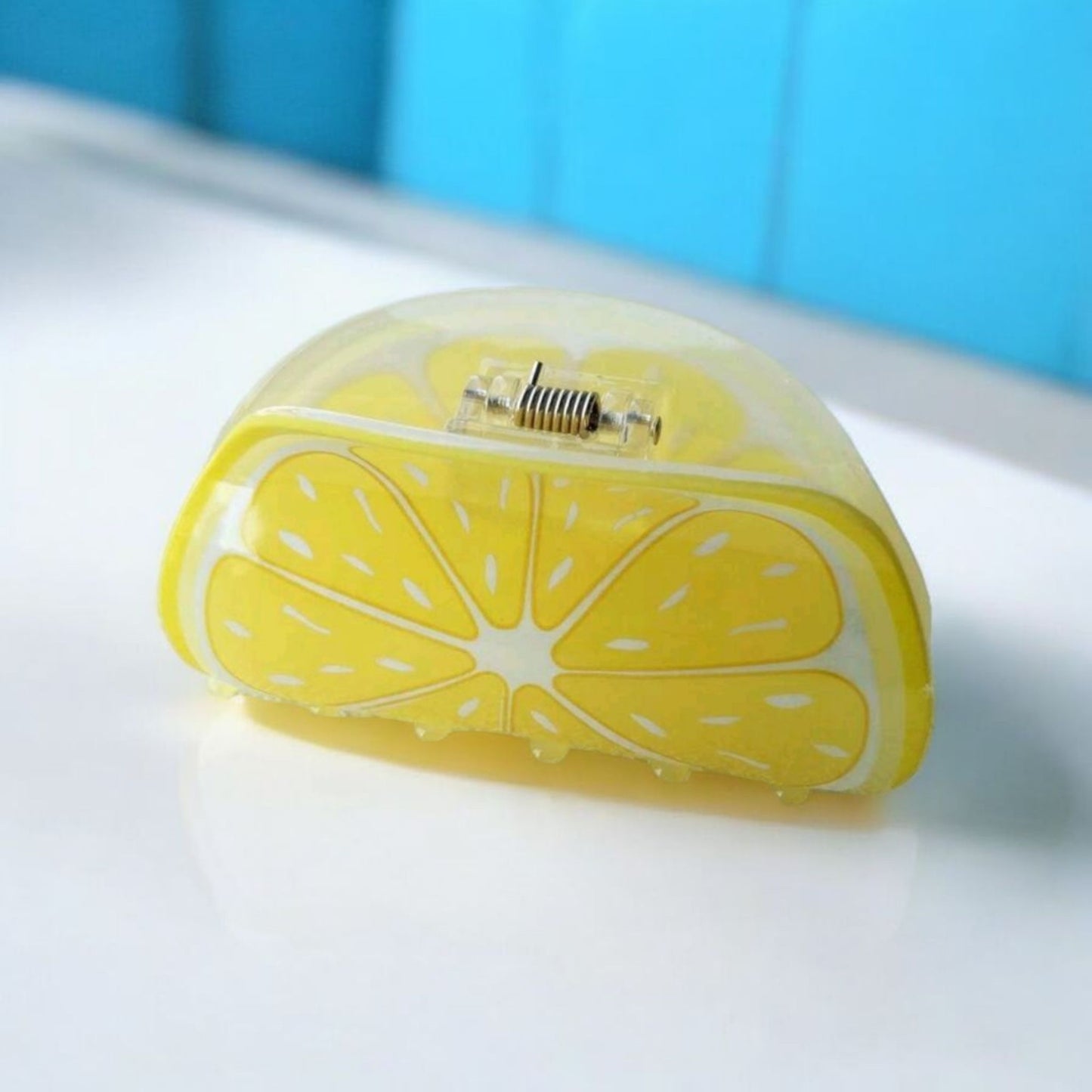 Zest On Life Lemon Hair Claw Clip