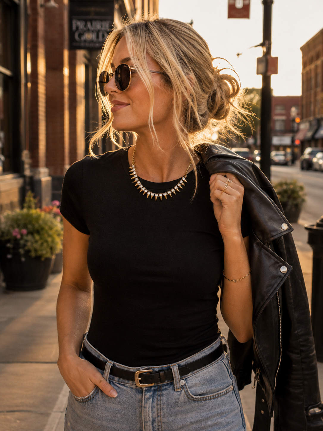 Golden Hour Rebel Necklace