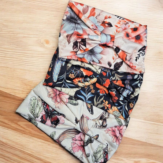 Western Stretch Yoga Style Headband Bundle Sets