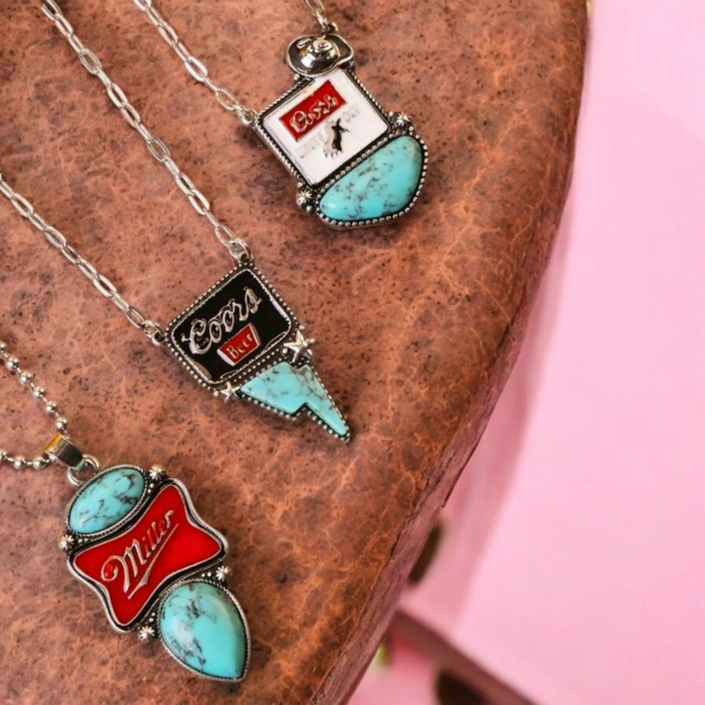 Western Beer Howdy Necklaces