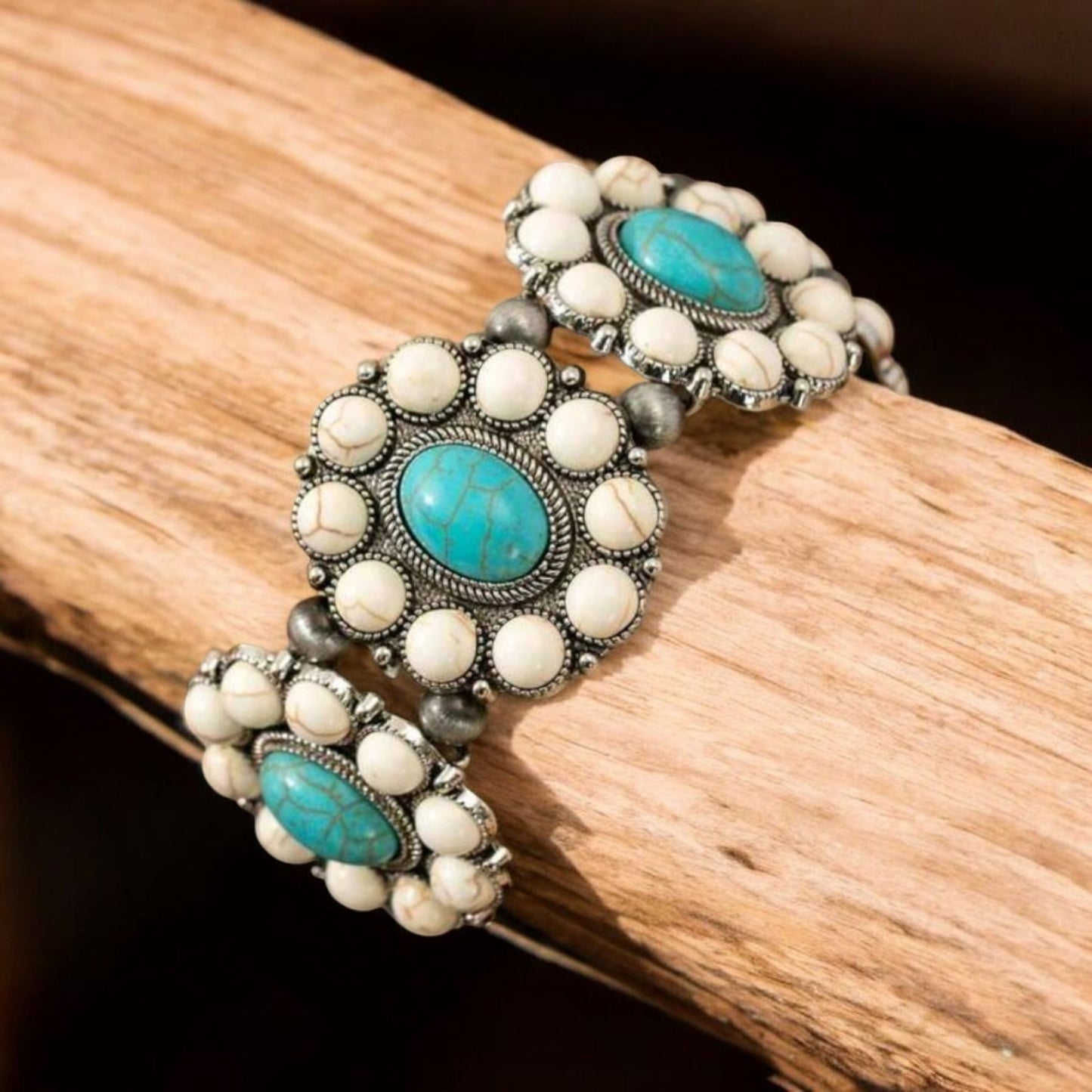 Western Way Stretch Blossom Bracelet