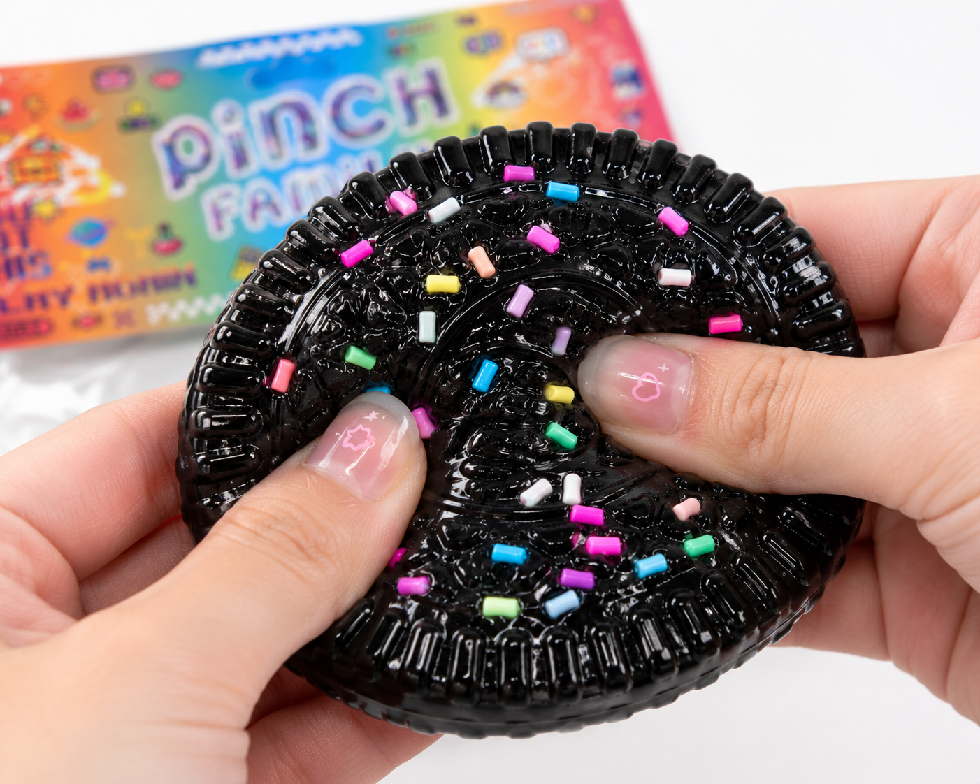 Midnight Sprinkle Pinchie