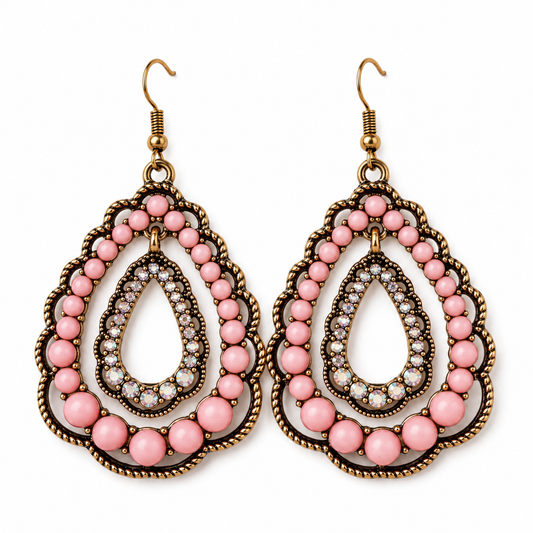 Rodeo Romance Teardrop Earrings