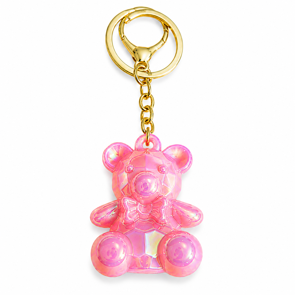Candy Bear Charm Keychain