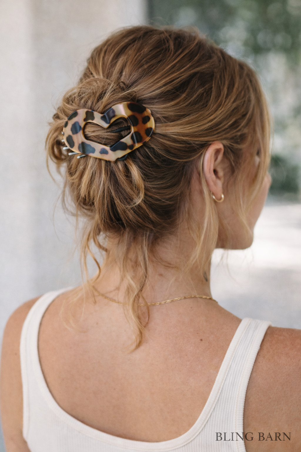 Wild Heart Tortoise Hair Claw