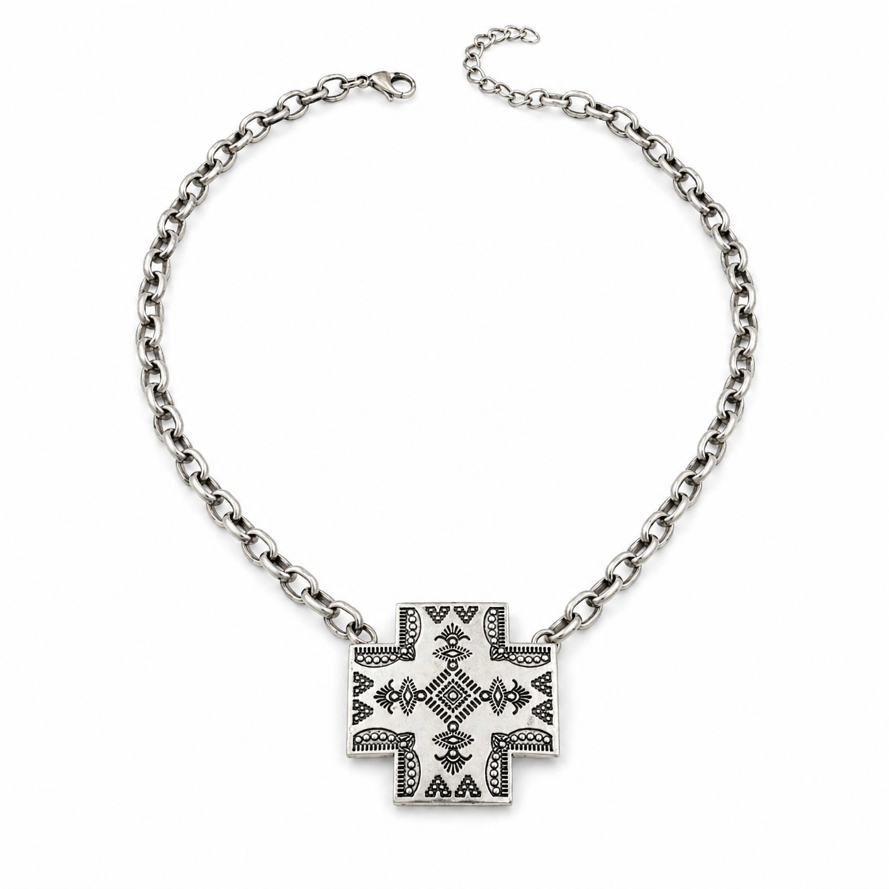 Outlaw Grace Cross Necklace