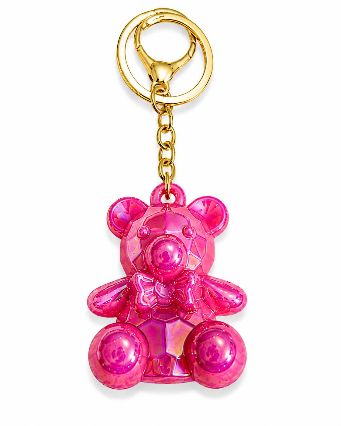 Candy Bear Charm Keychain