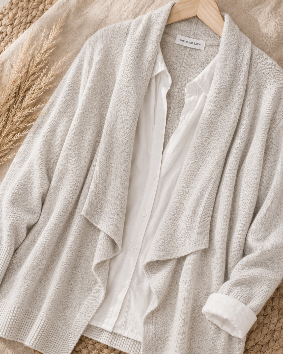 Cozy Daydream Waterfall Cardigan