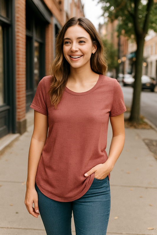 Dusty Terrace Knit Tee