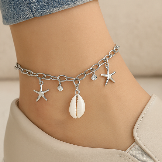 Wrapped In Memories Coastal Beach Anklet or Bracelet - The Bling Barn western fashion jewelry