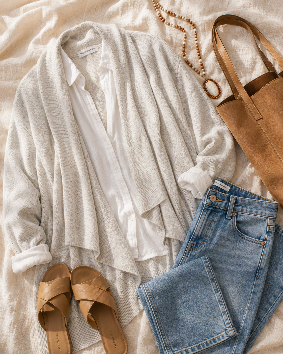 Cozy Daydream Waterfall Cardigan