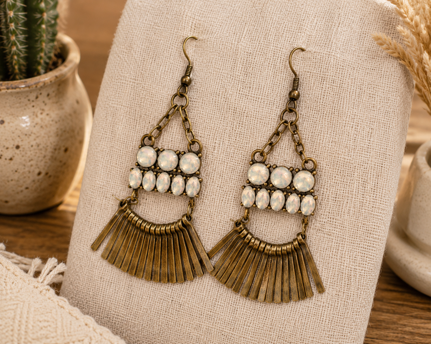 Moonlit Mesa Fringe Earrings