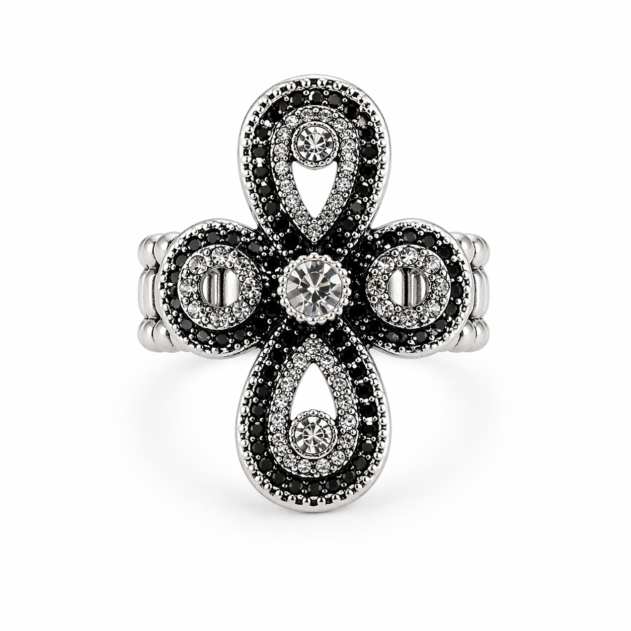 Midnight Cross Luxe Stretch Ring