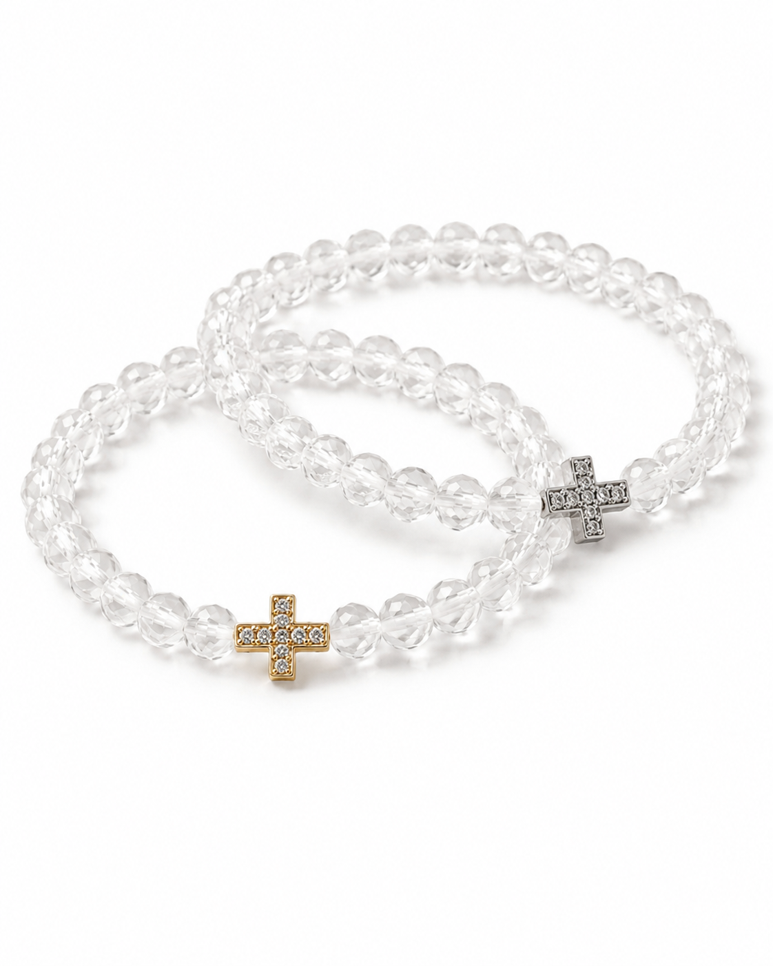 Everyday Faith Stretch Cross Bracelet