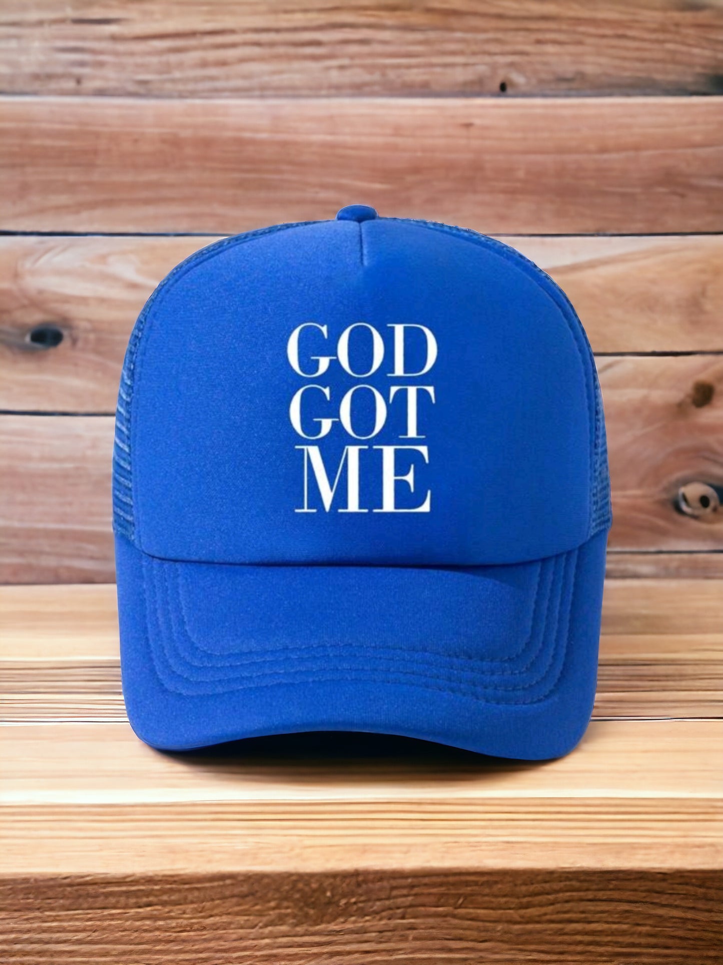 God Got Me Snapback Trucker Hat