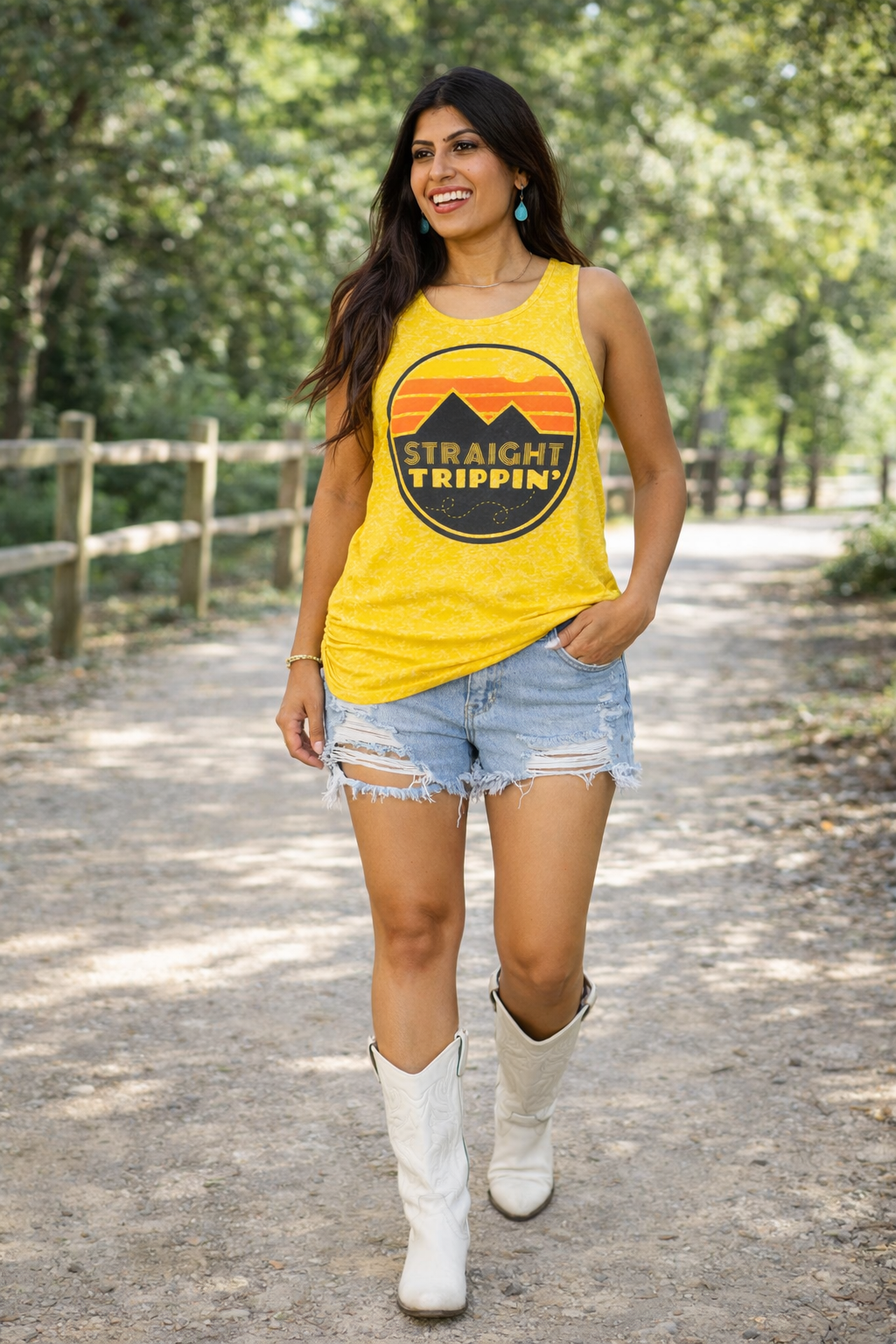 Straight Trippin’ Vintage Graphic Tank