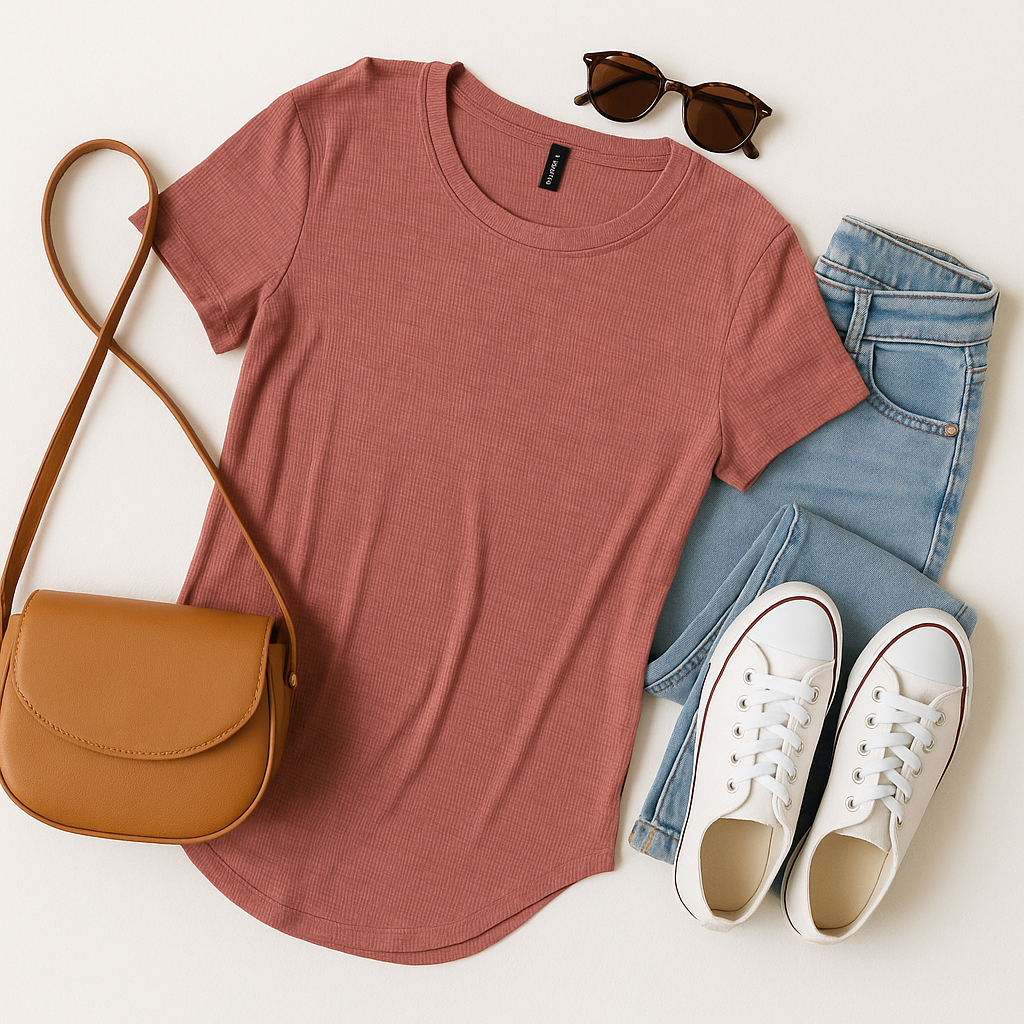 Dusty Terrace Knit Tee