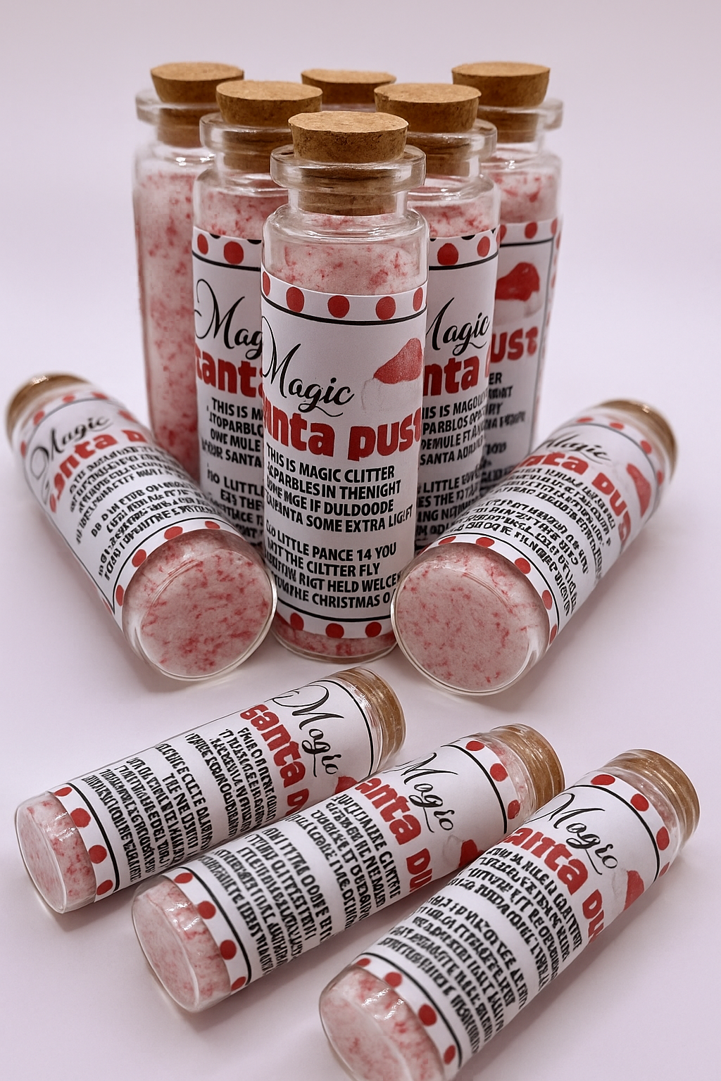 Magic Santa Dust – Christmas Eve Sprinkle Holiday Magic Glitter Bottle