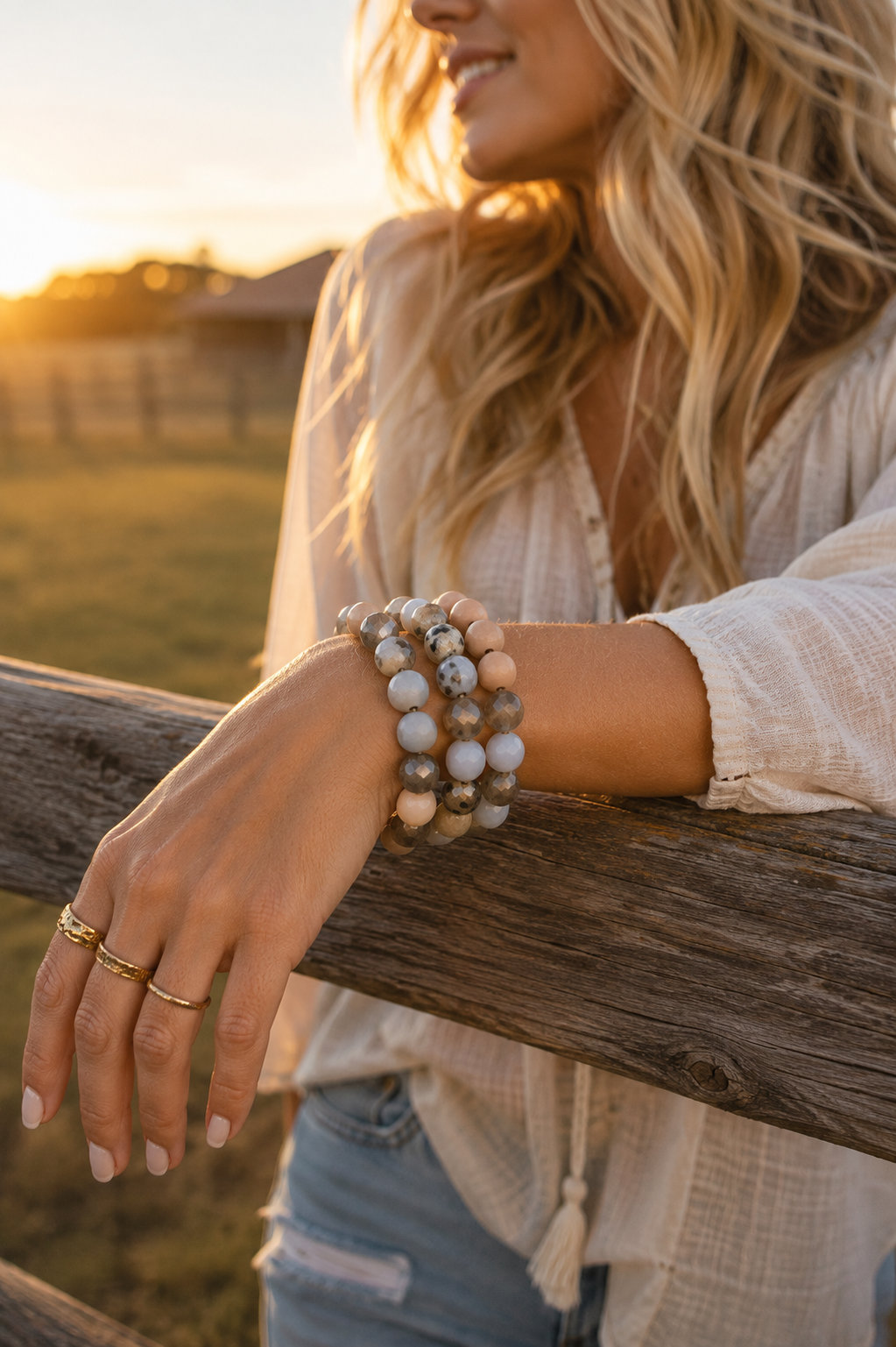 Canyon Sky Stacked Bracelet Set