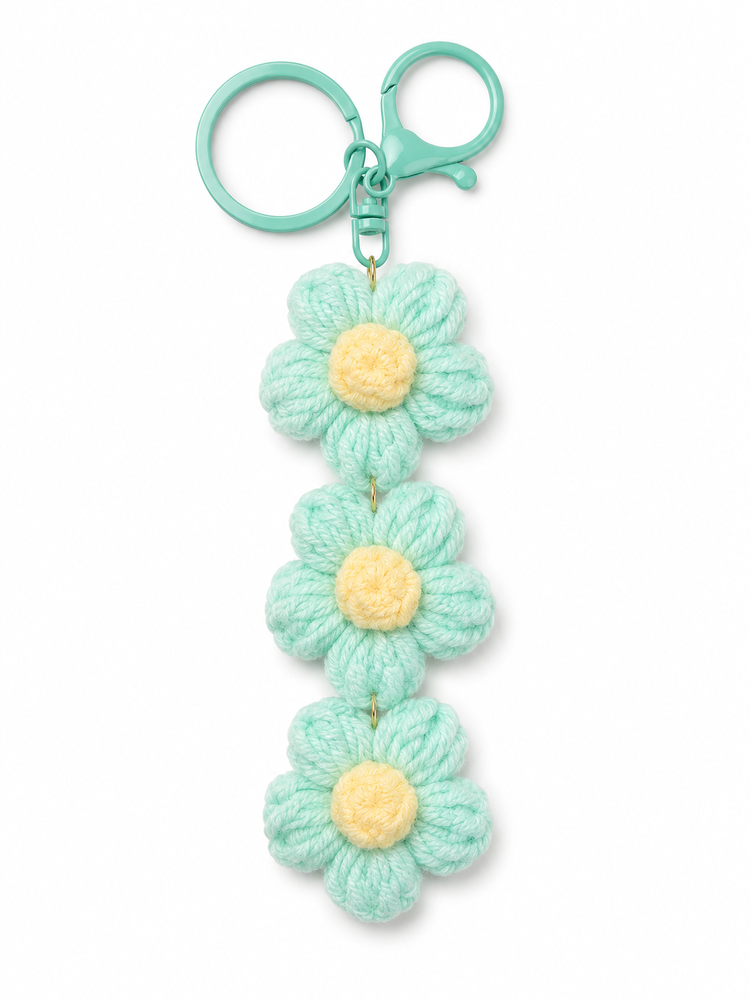 Bloom & Go Crochet Daisy Charm