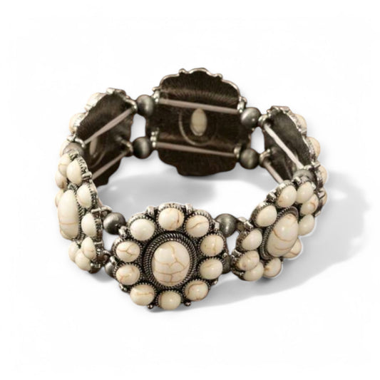 Western Way Stretch Blossom Bracelet