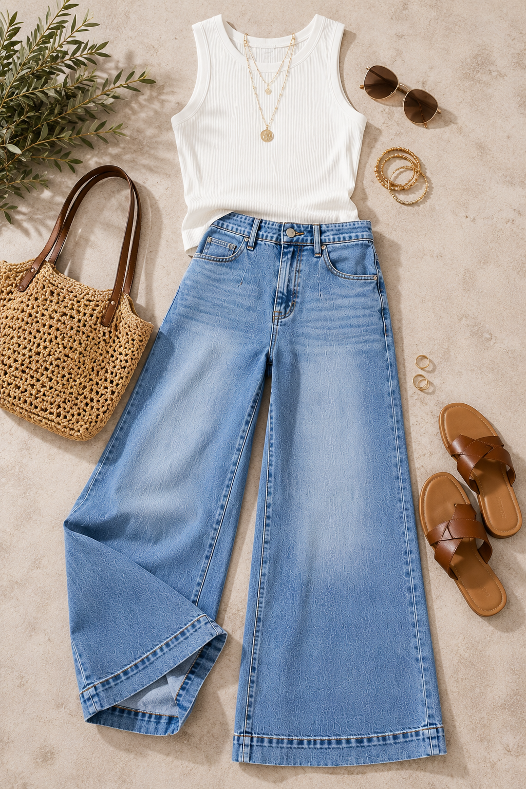 Seabrook Wide Leg Jeans