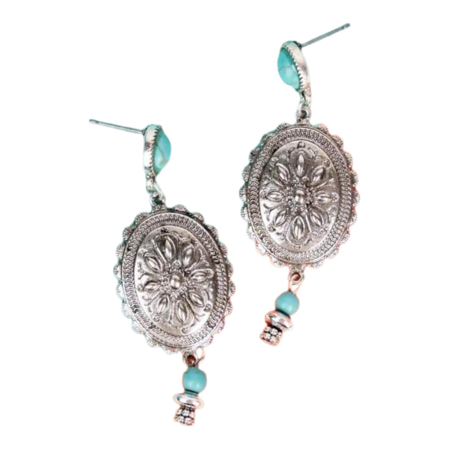 Vintage Inspired Western Drop Earrings