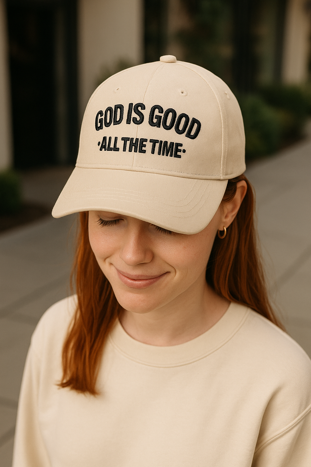 God Is Good Faith Trucker Hat