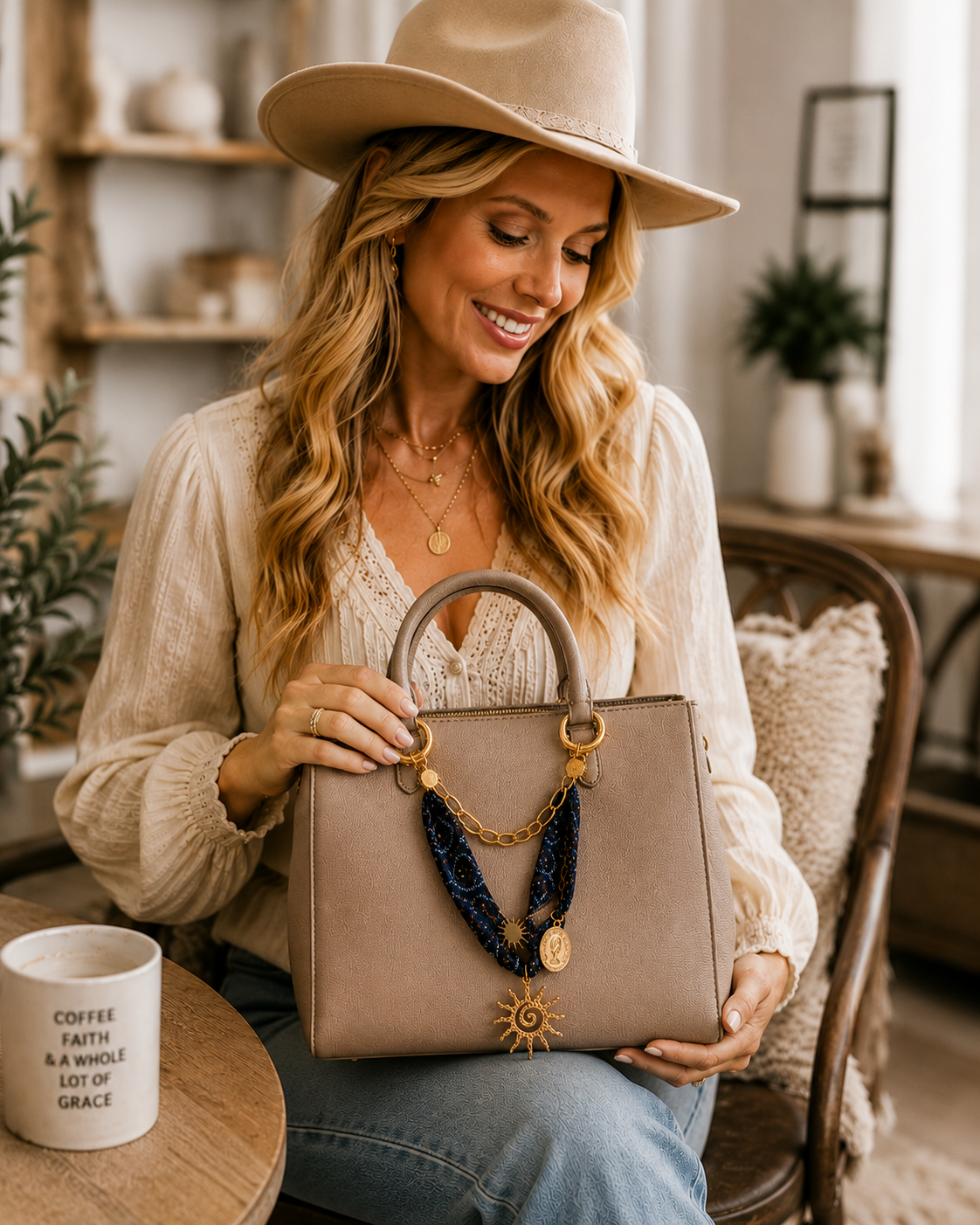 Midnight Mesa Bag Charm