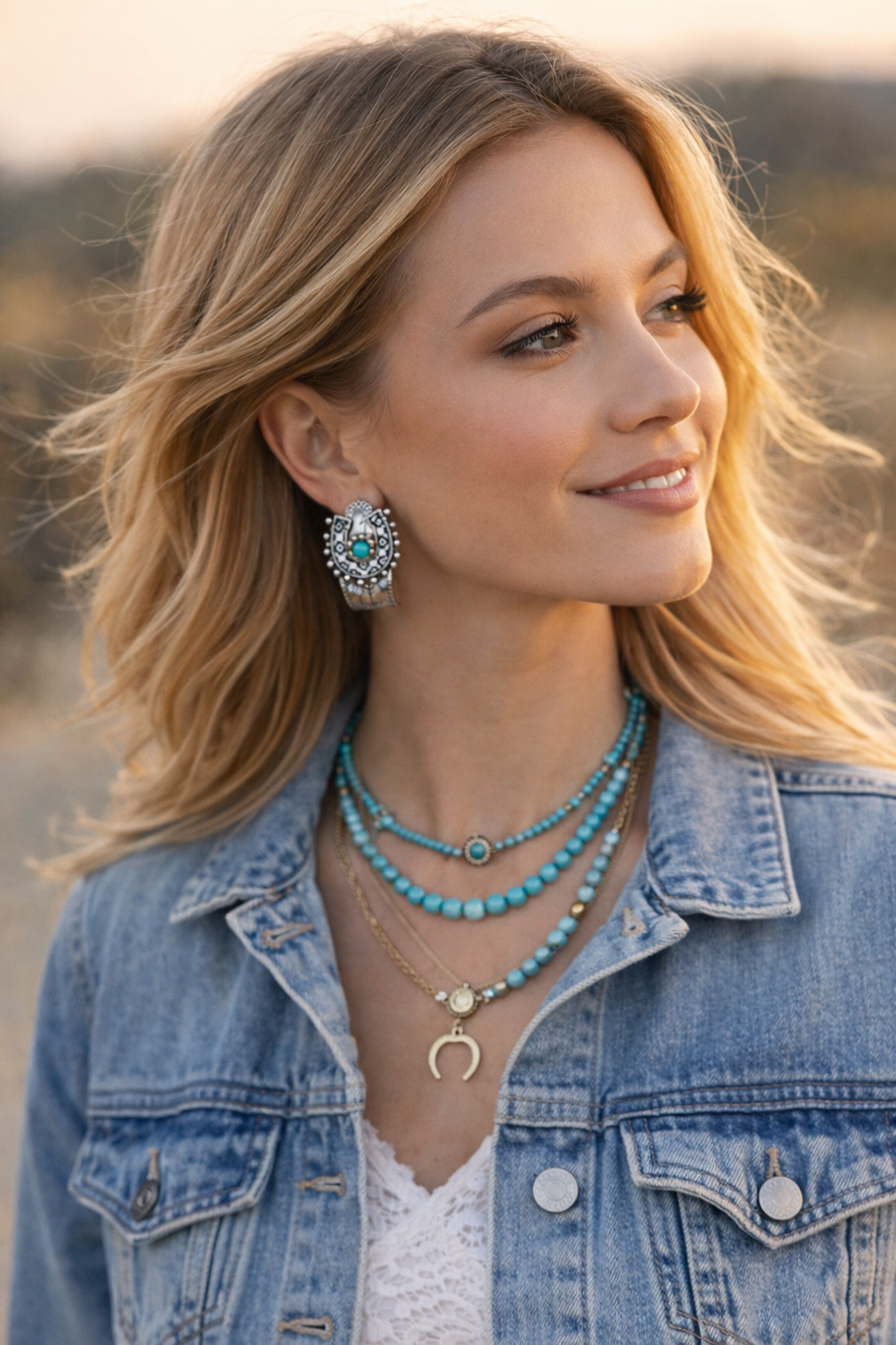 Saddle Star Horseshoe Hoops