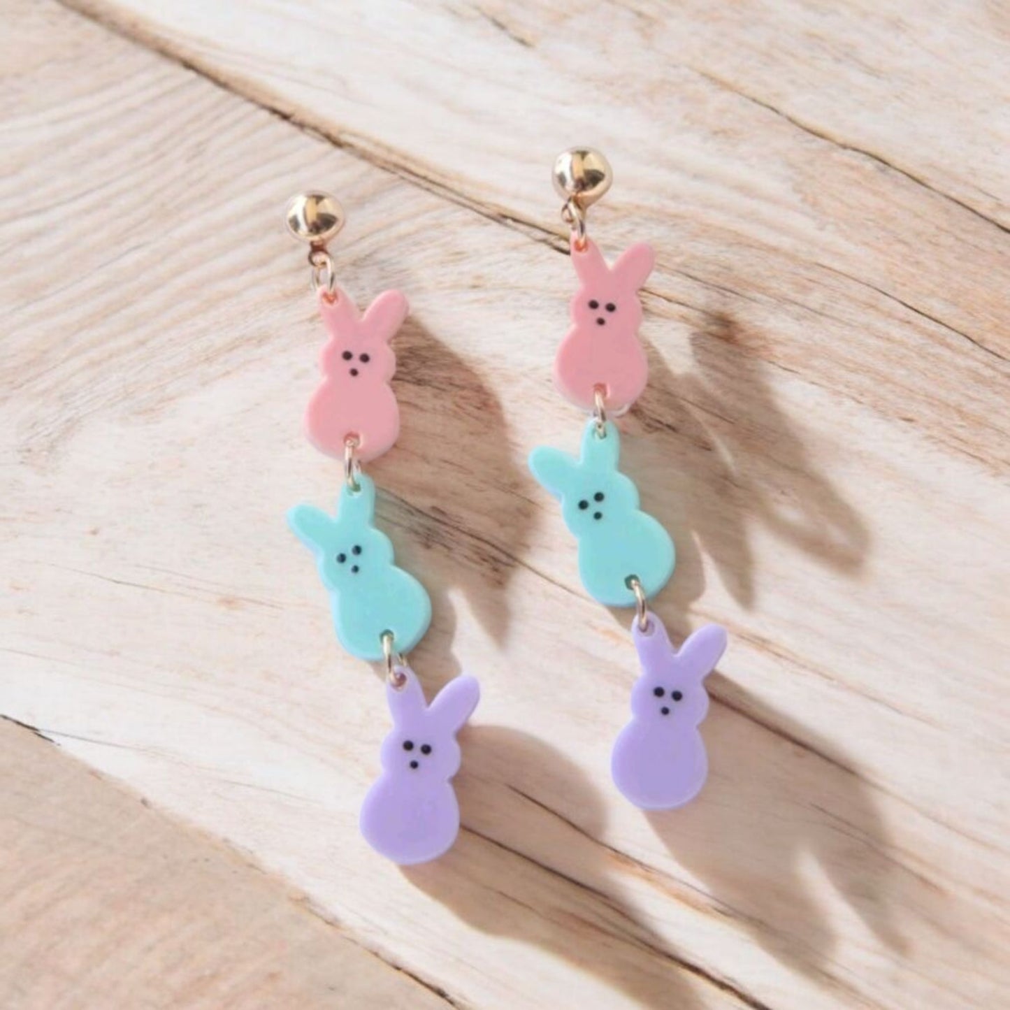 All My Peeps In Line Fashion Earrings