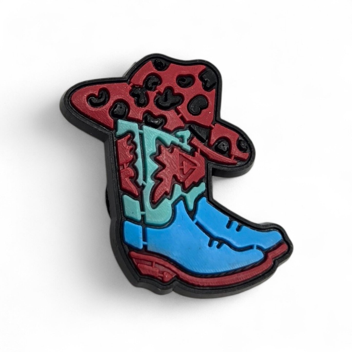 Cowgirl Shoe Charms (Sold Individually) – Western Croc Charms with Boots, Hat, Horse & Horseshoe Designs