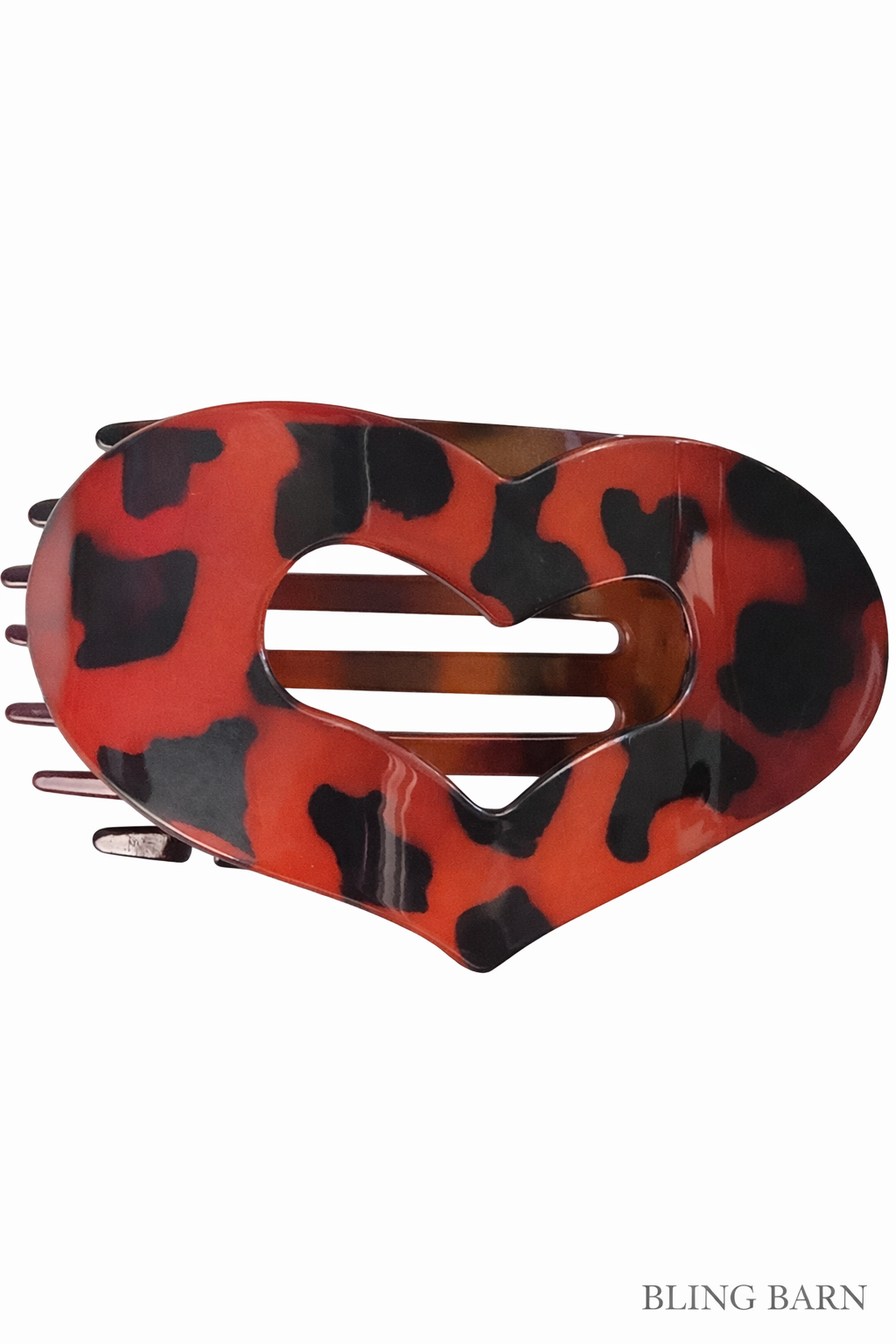 Wild Heart Tortoise Hair Claw