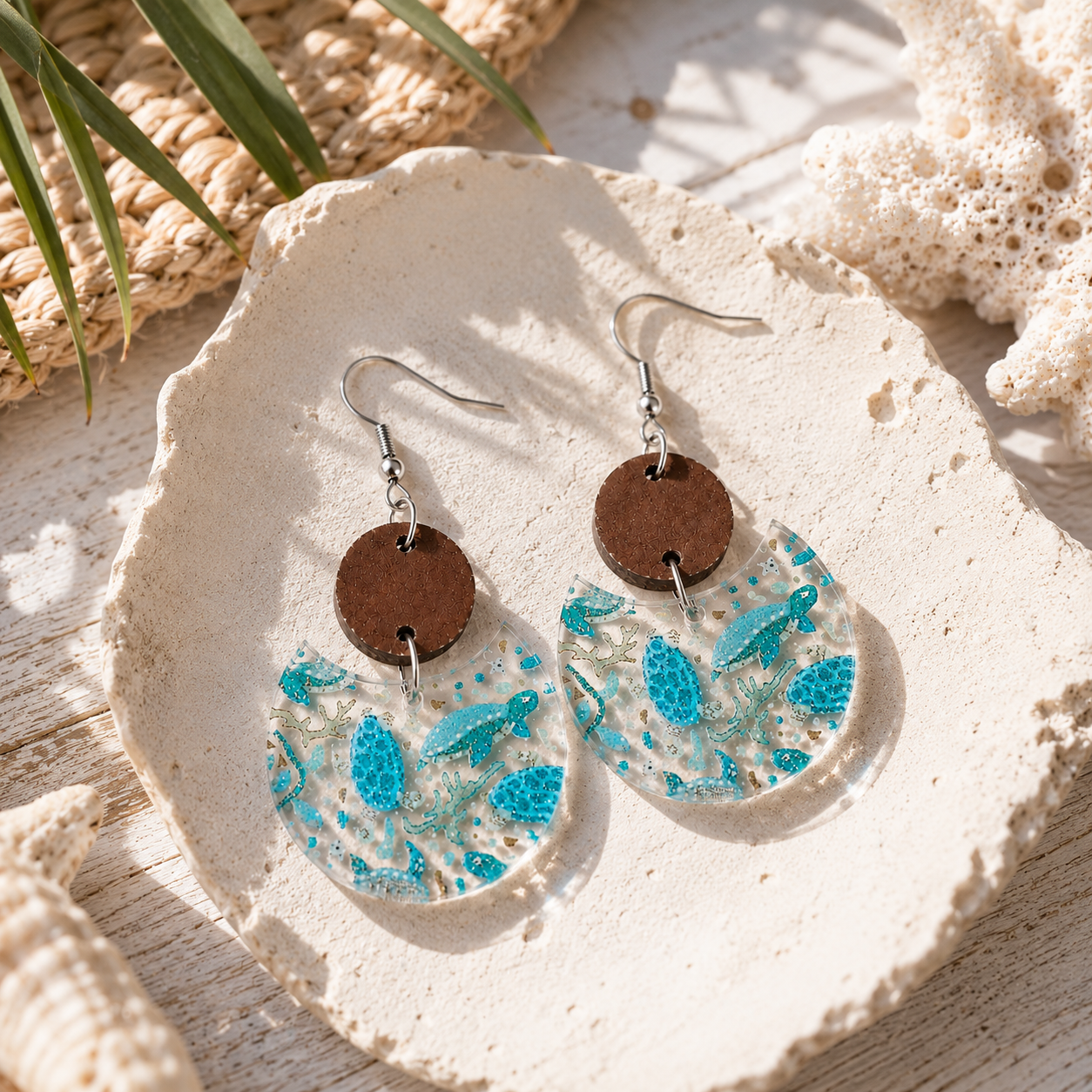 Take Me to The Beach Earrings