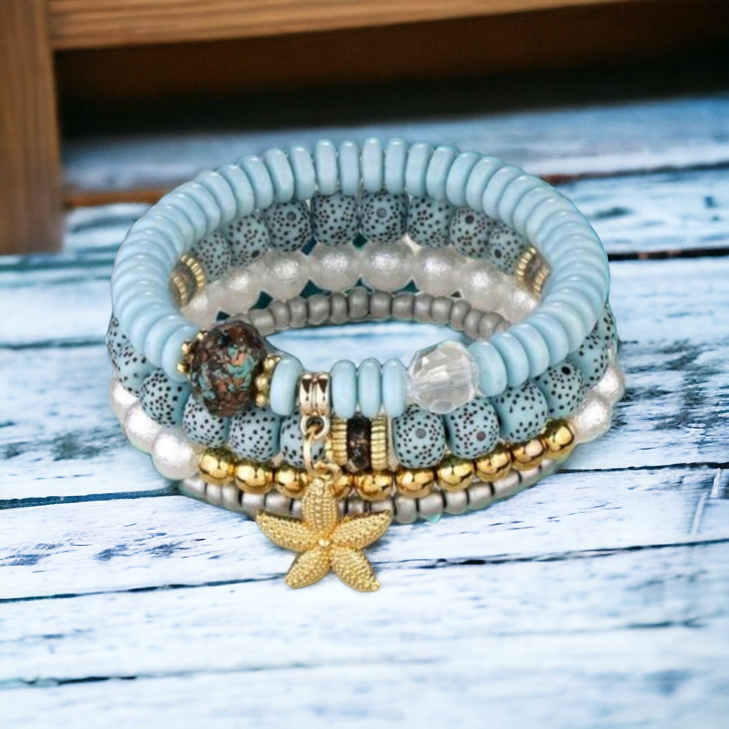 Under The Sea Coastal Bracelet Set