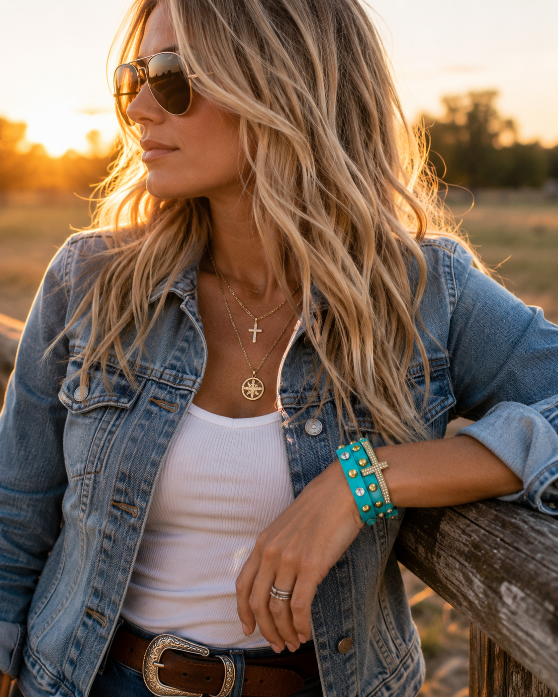 Faith Over Fear Wrap Bracelet