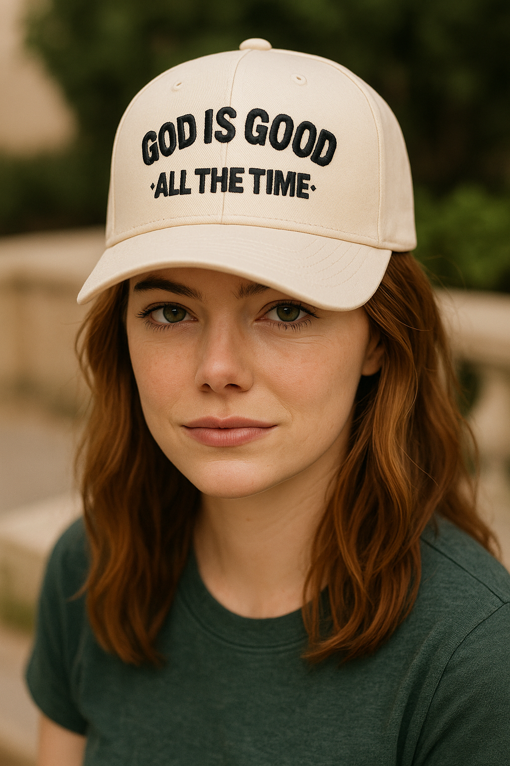 God Is Good Faith Trucker Hat