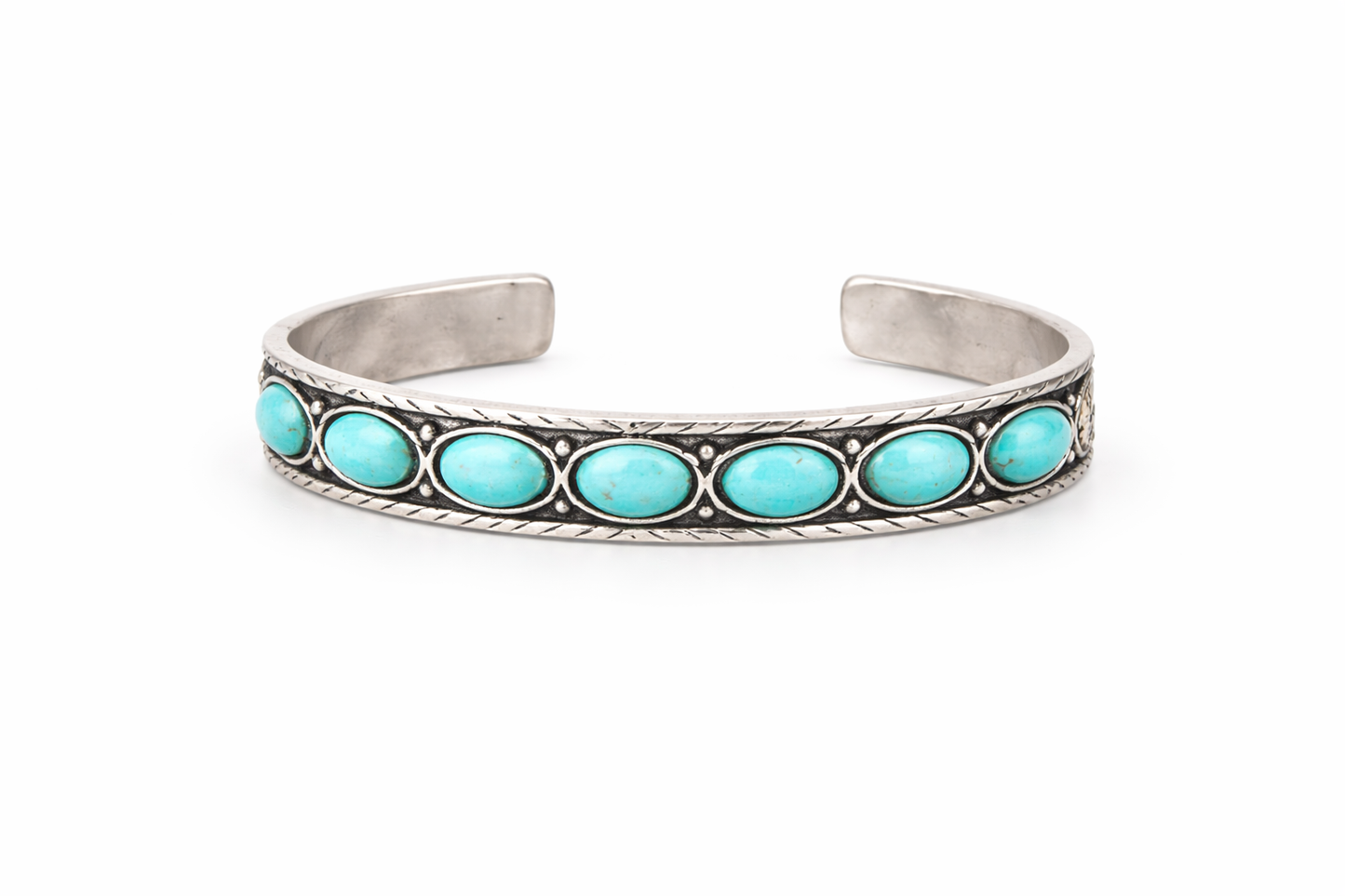 Desert Sky Turquoise Cuff Stack