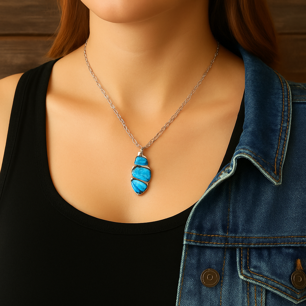 Rock Your Own Style Fashion Western Cowgirl Chain Necklace