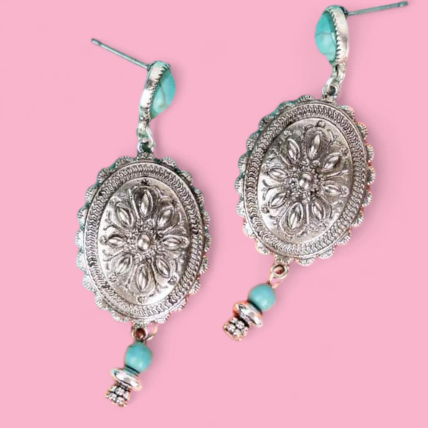 Vintage Inspired Western Drop Earrings