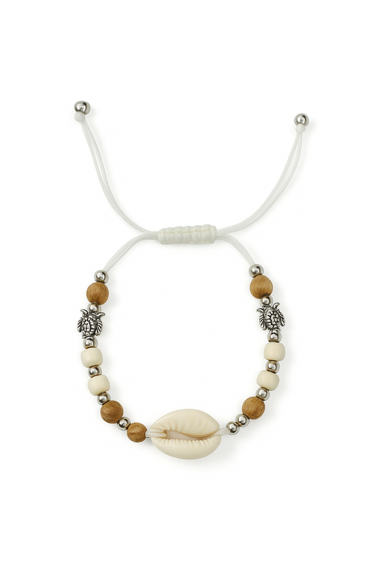 Down At The Shore Pull String Anklet or Bracelet